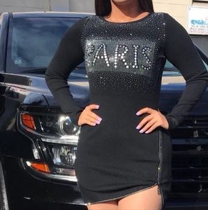 Long sleeve sweater dress